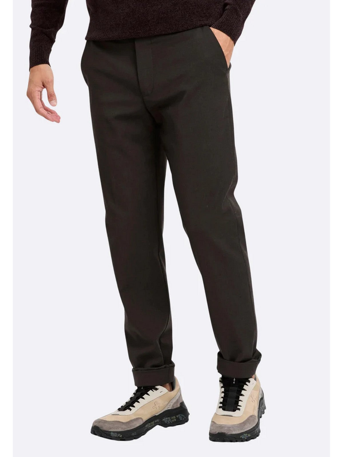 RRD Pantalone Uomo Terzitel chino pant W25232 80 80 BROWN