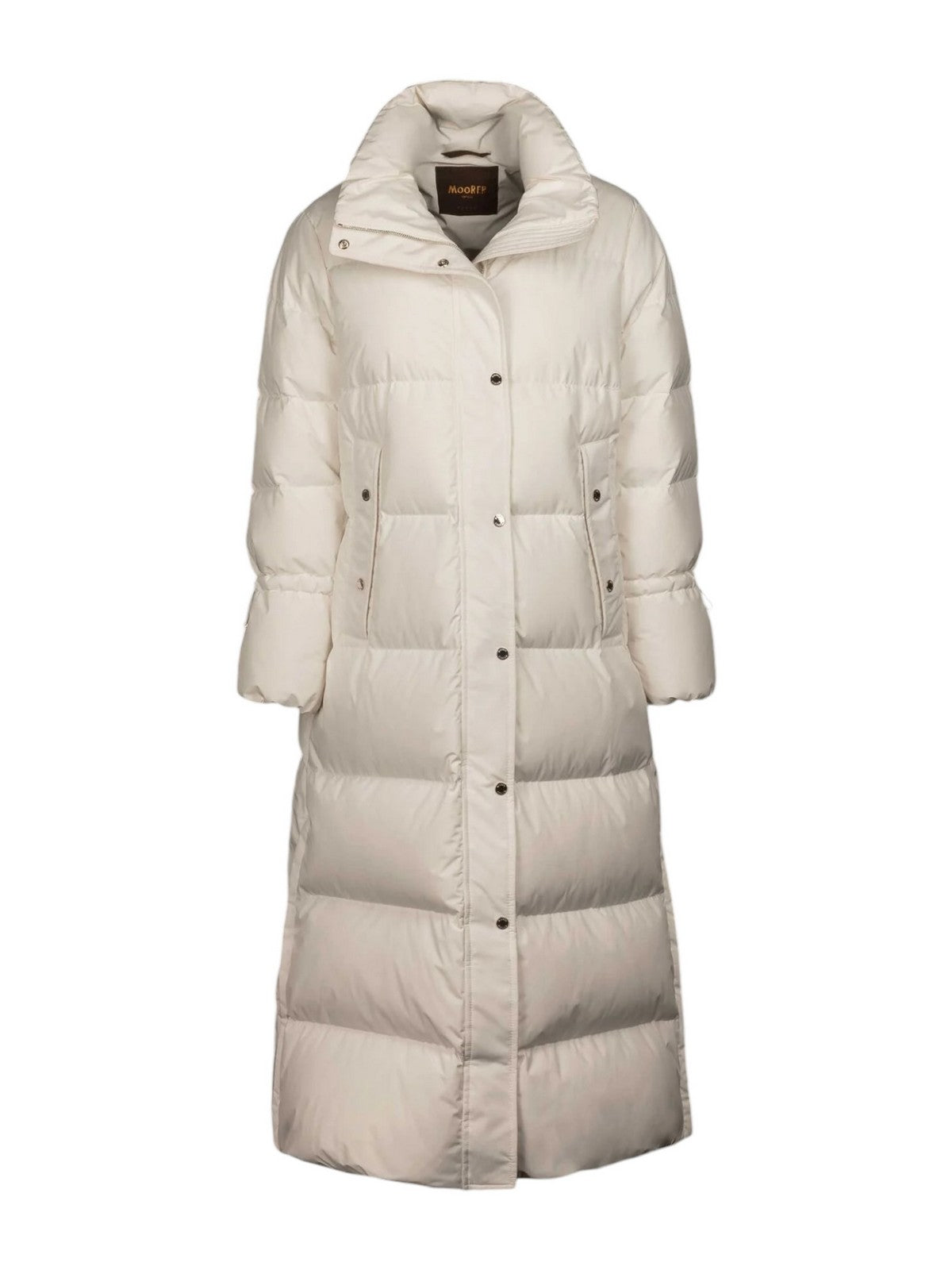 MOORER Piumino Donna BREUIL-FUR-STP MODGI100744  U0111 Bianco