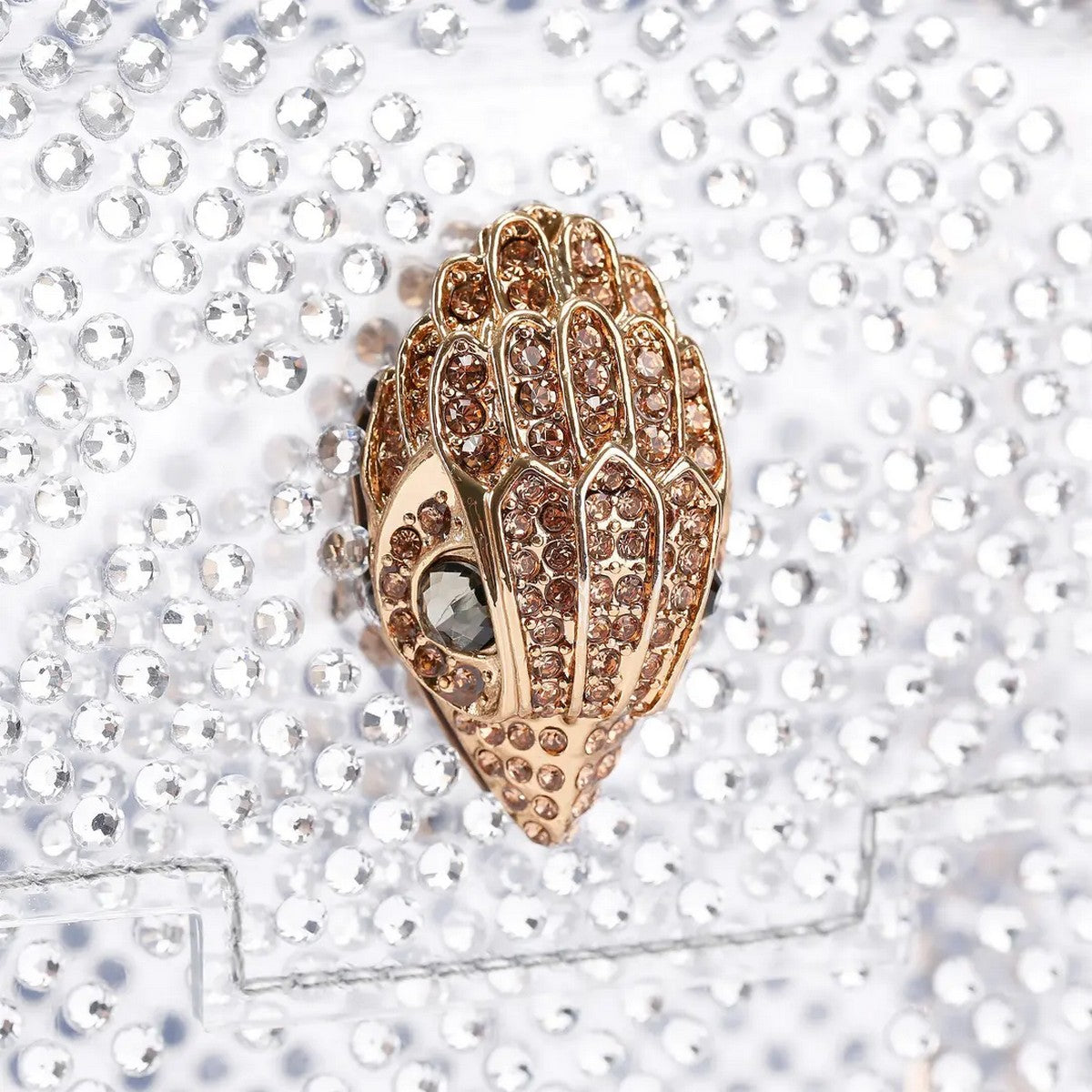 KURT GEIGER Borsa Donna 690-VINYL MINI KENSINGTON H 5380615999 WHITE/COMB WHITE/COMB