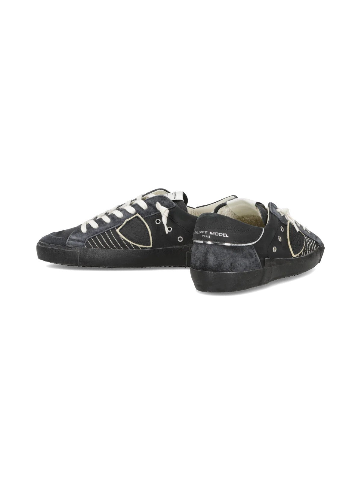 PHILIPPE MODEL Sneaker Uomo Prsx Low Man PRLU XP09 MIXAGE POP_NOIR NOIR