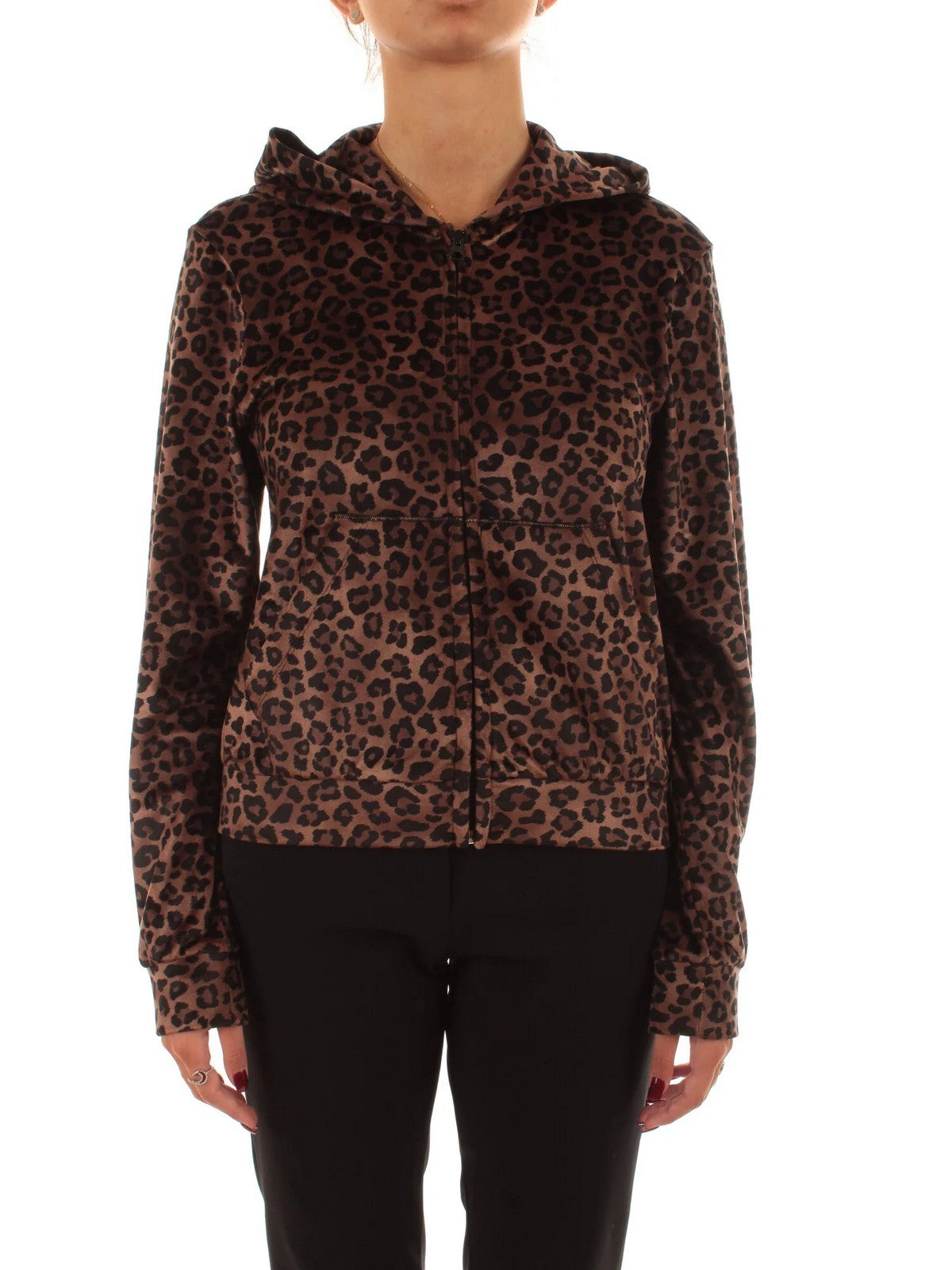 MC2 SAINT BARTH Felpa Donna  DAIANA CHENILLE 00846I SB CLASSIC LEO 18 EMB