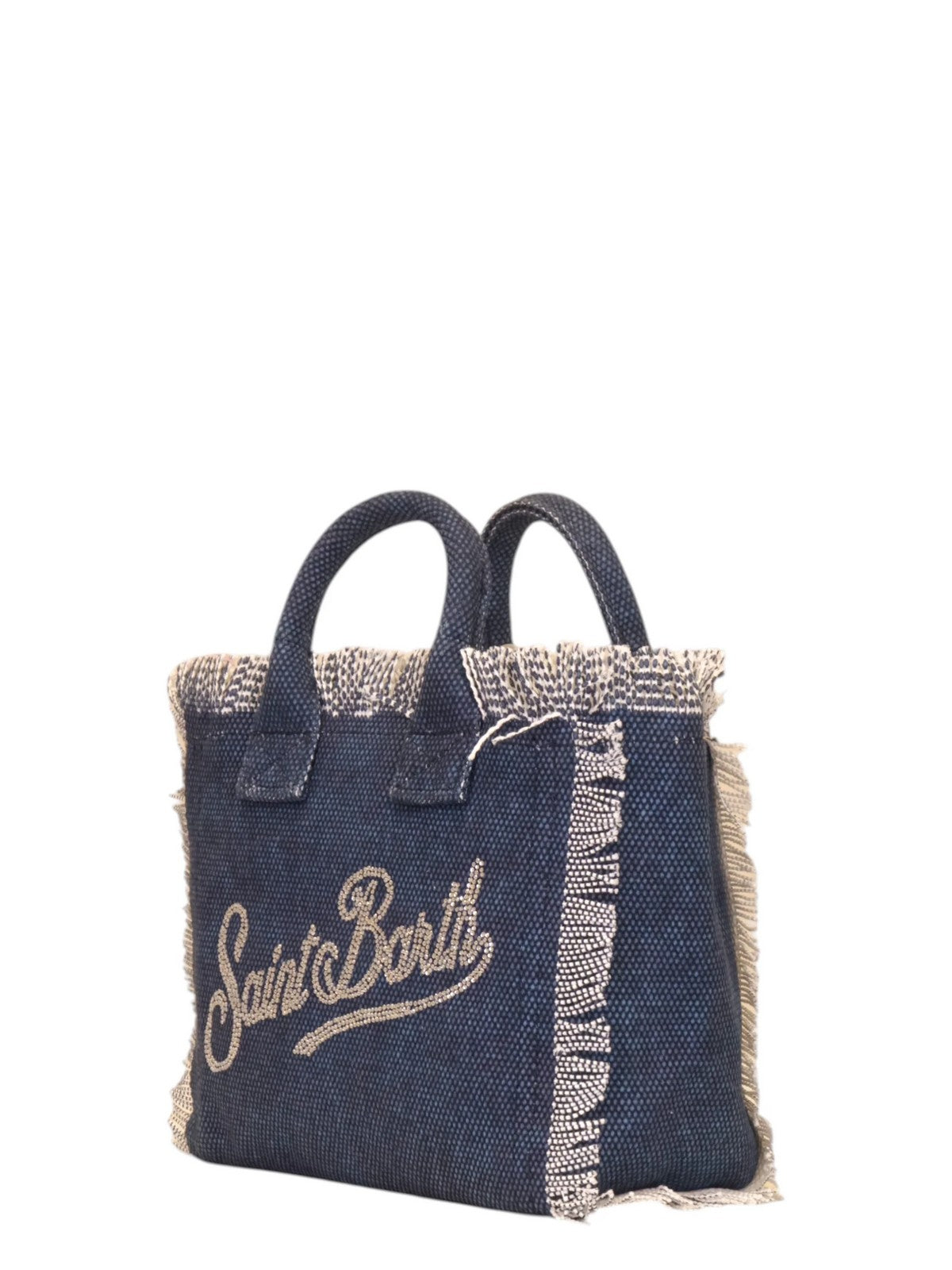 MC2 SAINT BARTH Borsa Donna  VANITY MINI 07486L INDIGO STRASS