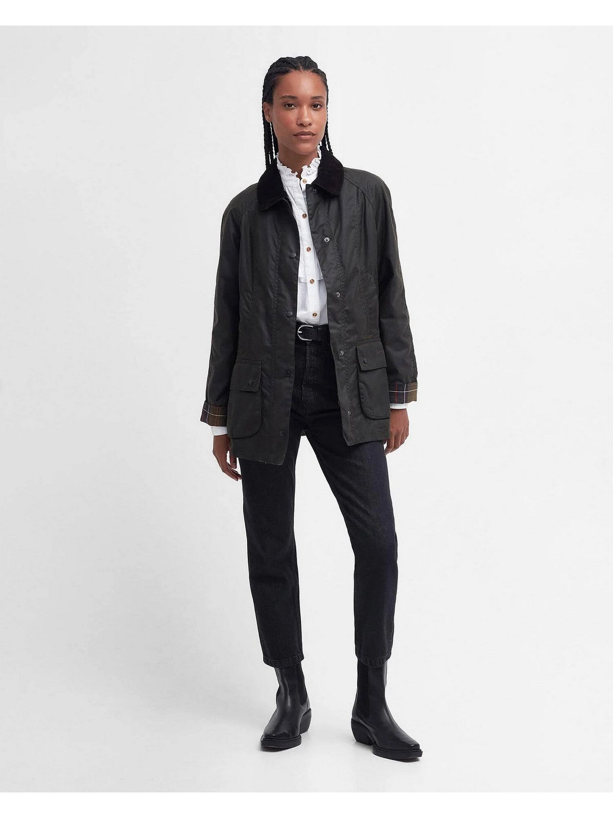 BARBOUR Damenjacke CLASSIC BEADNELL LWX0668 OL71 OLIVE