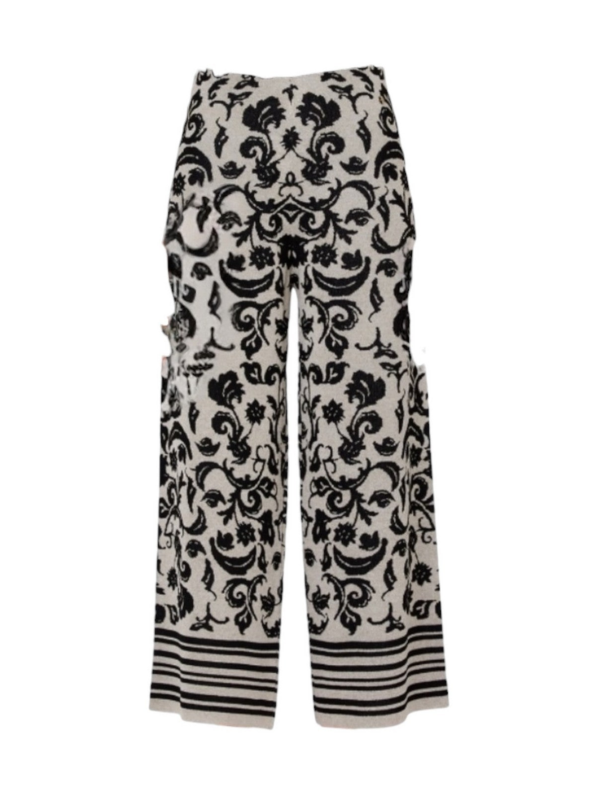 LIU JO WHITE Pantalone Donna  WA6424MA587 P9564 Jacq.arab.white/blac