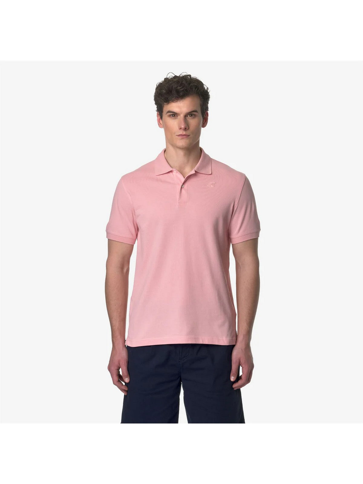 K-WAY T-Shirt e Polo Uomo Amedee K5127BW W7C Rosa