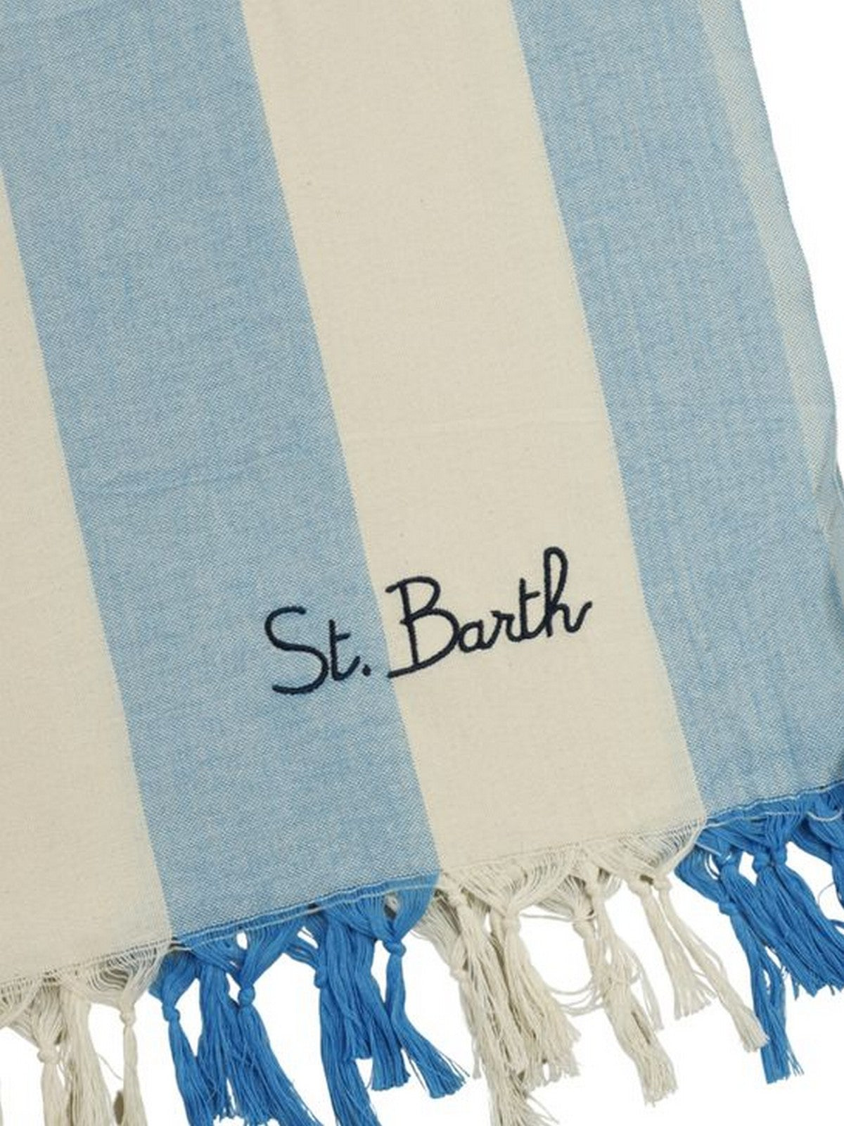 MC2 SAINT BARTH Telo mare Donna  FOUTASPONGE 02032H Blu gioboutiqueweb