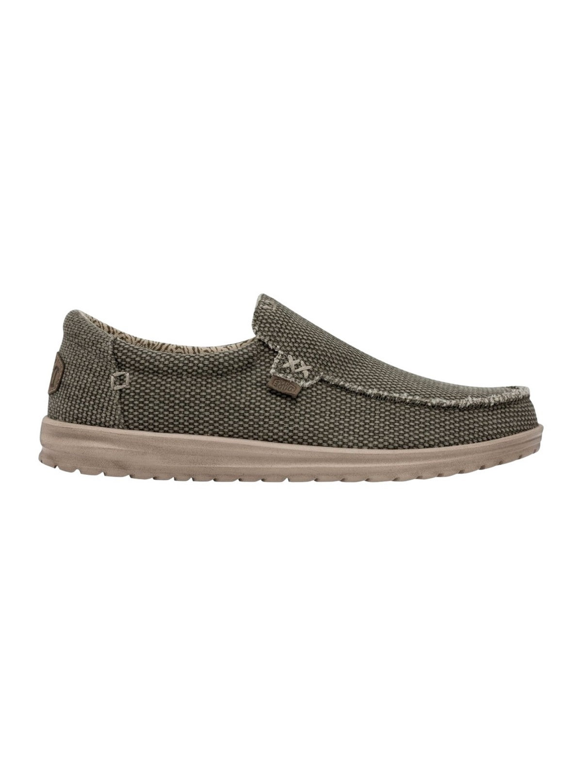 HEY DUDE Mocassin Homme Mikka Tressé HD.40124 3VE Vert