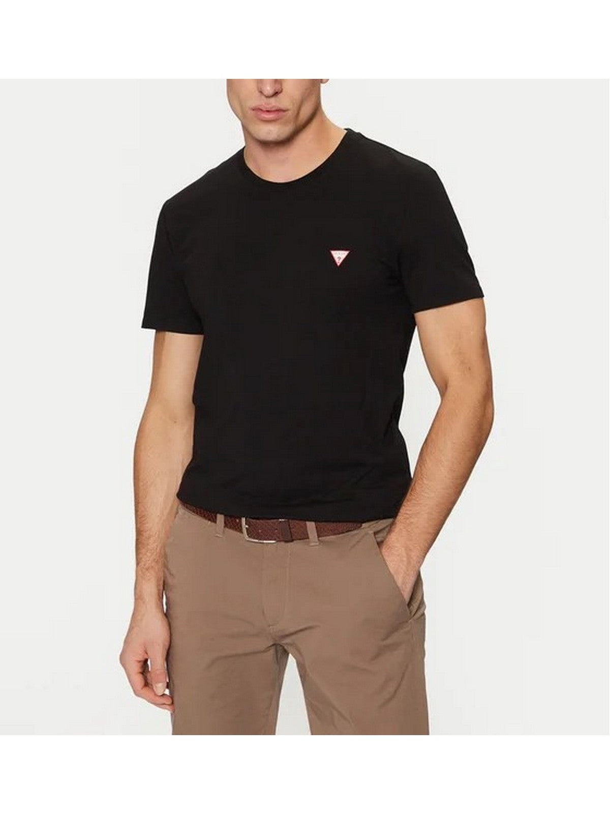 GUESS T-shirt Uomo CN SS CORE TEE STR M2YI24 J1314 JBLK Jet Black A996