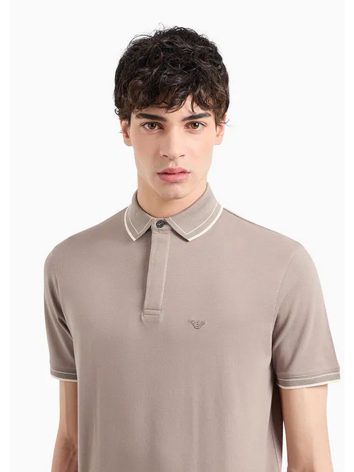 Camiseta Emporio Armani y 3d1fm6 1jtkz 0650 beige