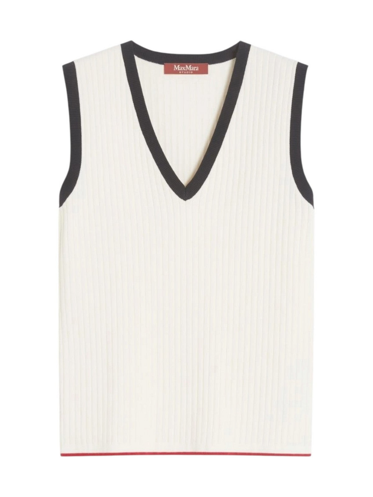 MAX MARA STUDIO Maglia Donna MSTUMILE 2616361131600 009 BIANCO BLU