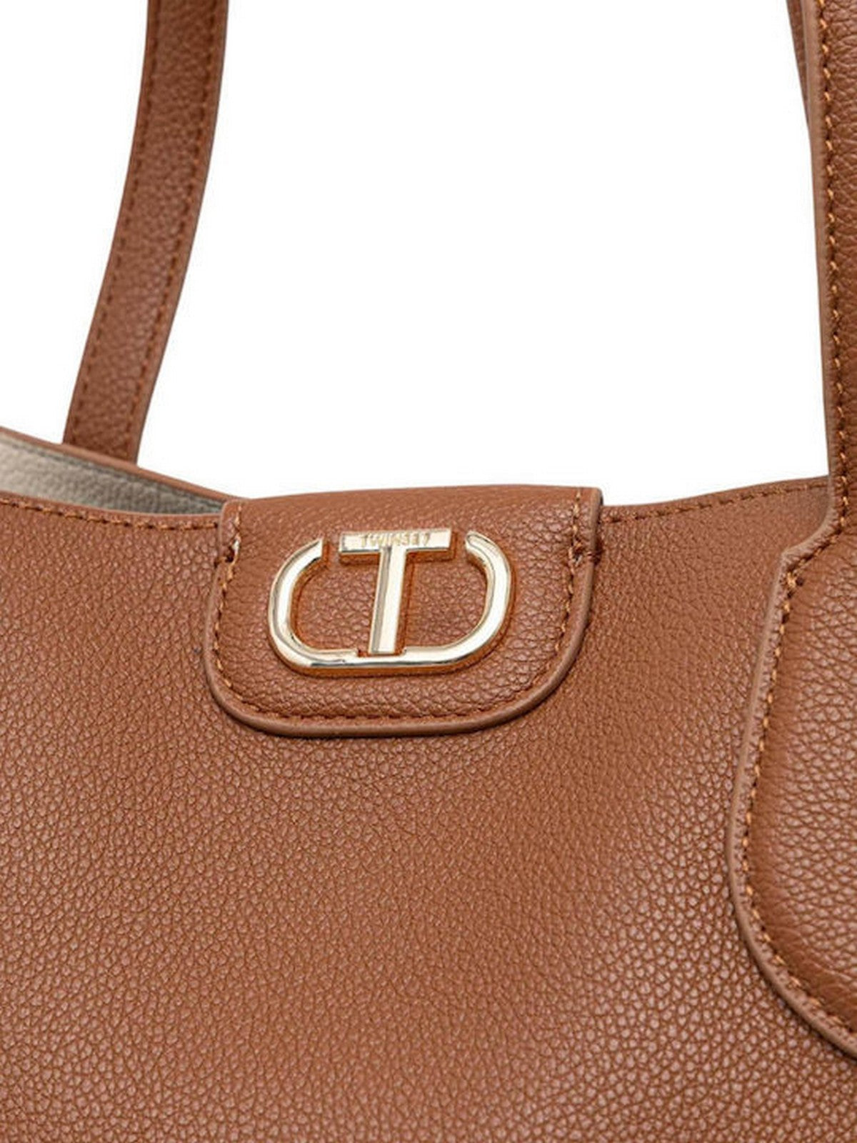 TWINSET Borsa Donna BICOLOR 252TB7150 12683 BIC.LAND/PARCHMENT