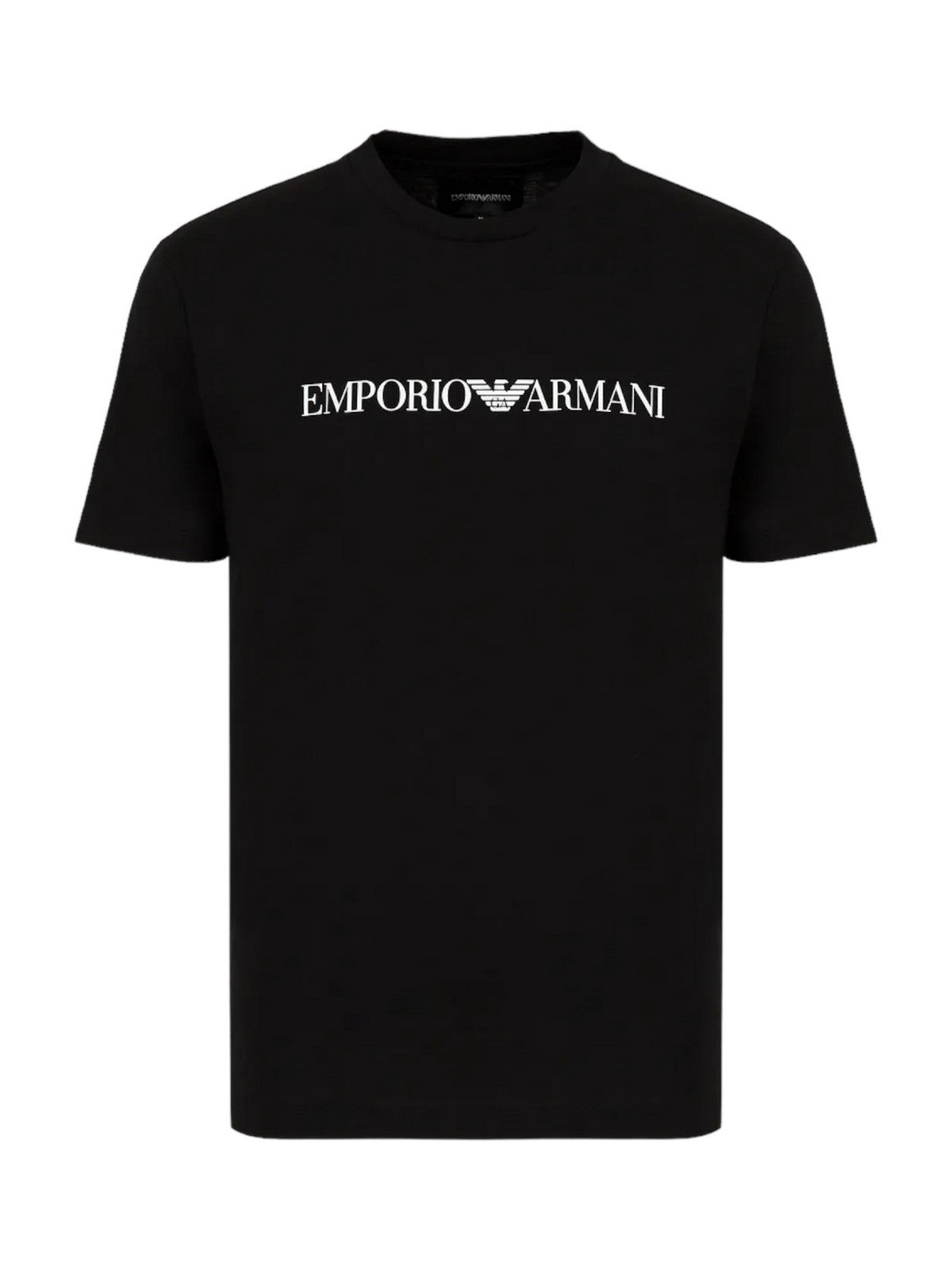 Emporio Armani T-shirts and men's pole 8n1tn5 1jpzz 0021 black