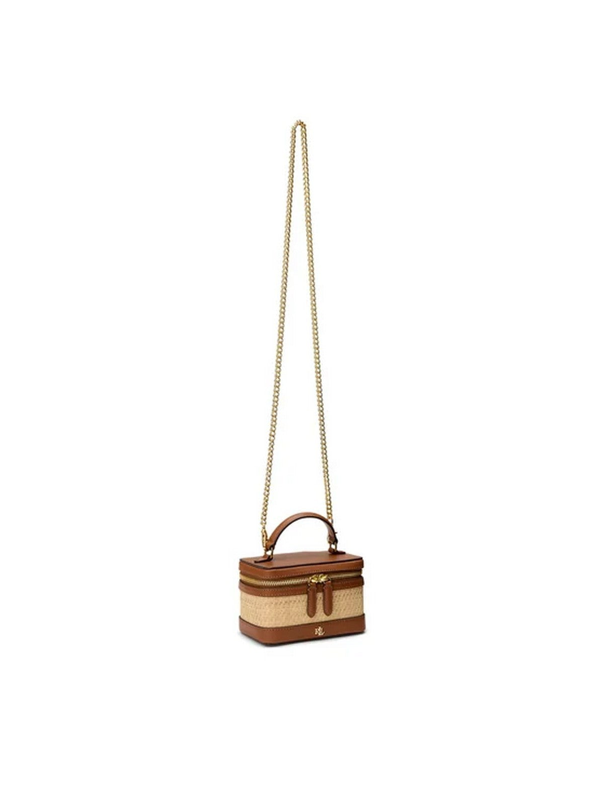 LAUREN RALPH LAUREN Borsa Donna HALLEE-CROSSBODY-SMALL 431P06089 001 NATURAL/LAUREN TAN