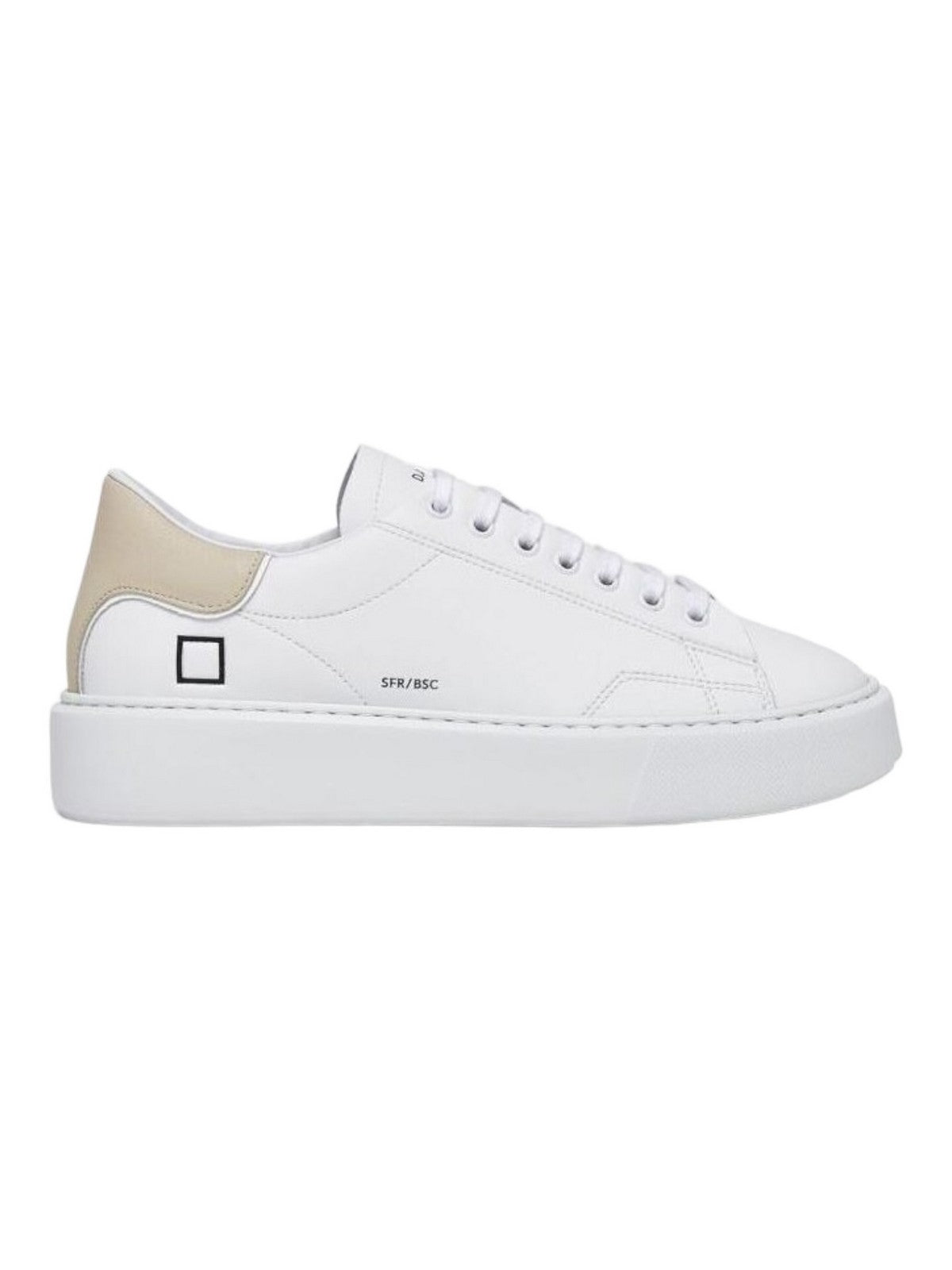 D.A.T.E. Sneaker Donna SFERA CALF W997-SF-CA-HB                                            Bianco