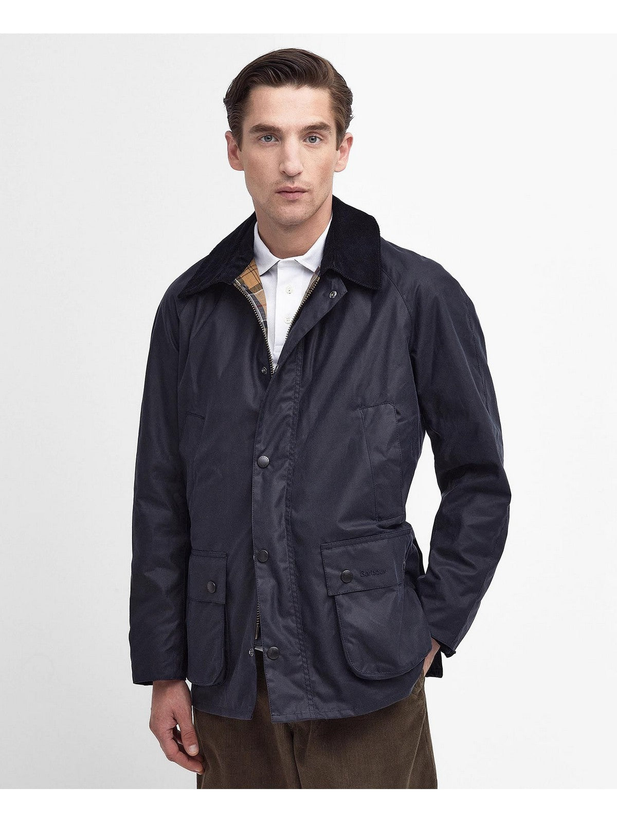 Barbour Herrenjacke Ashby MWX0339 NY92 Blau