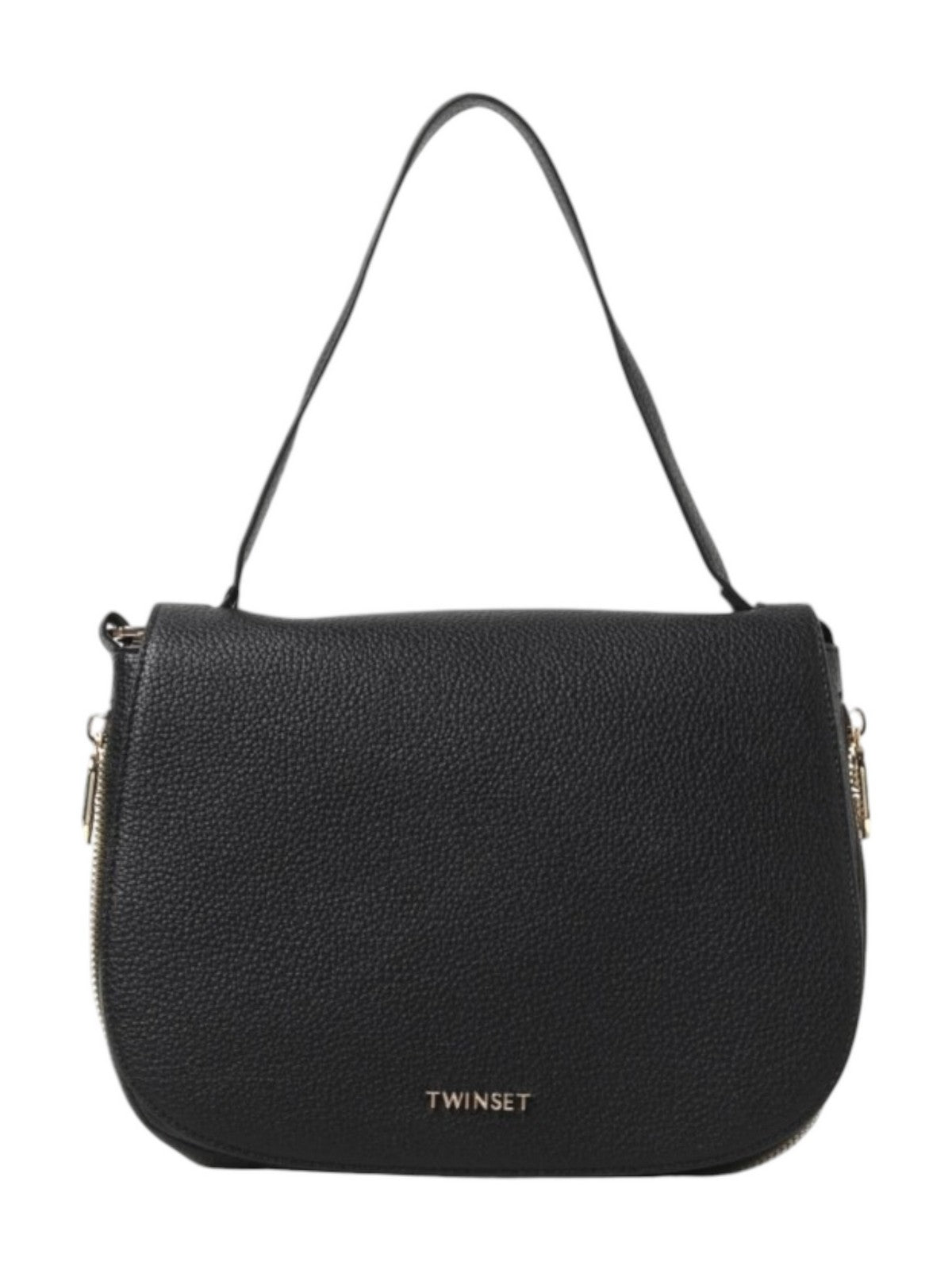 TWINSET Borsa Donna ZIP 2.0 242TB7021 00006 Nero gioboutiqueweb