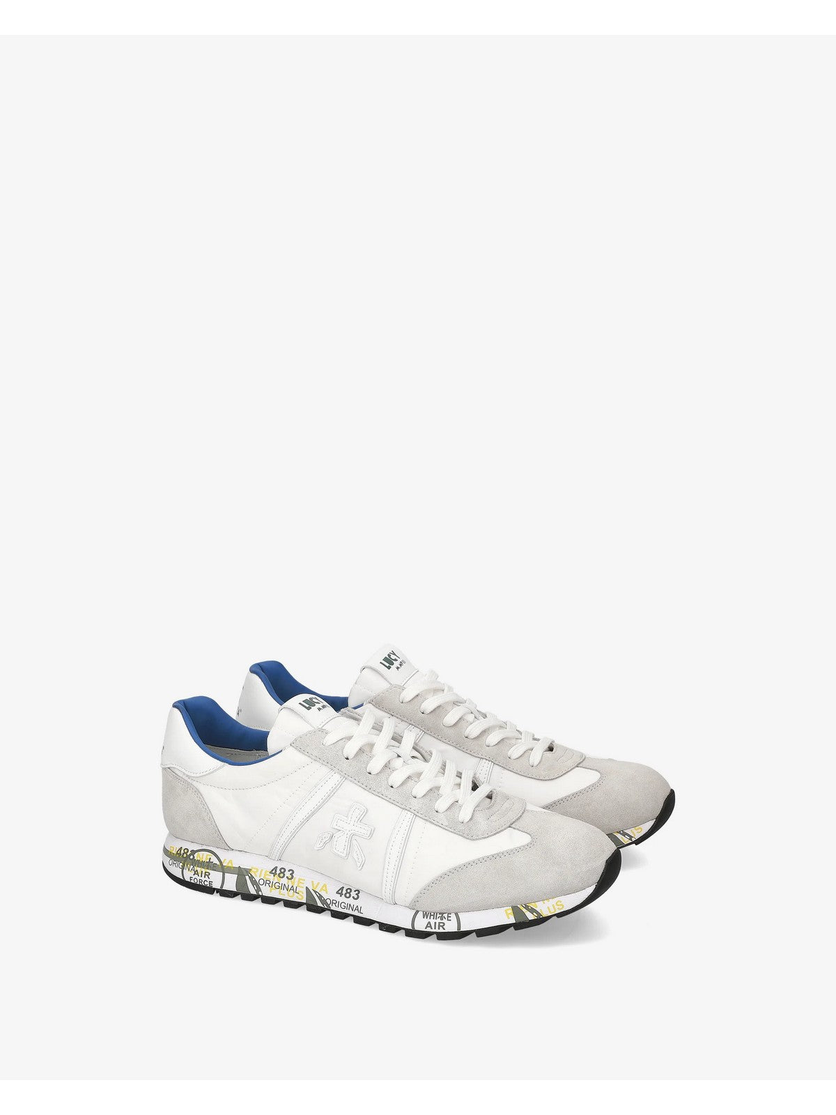 PREMIATA Sneaker Uomo  LUCY VAR 6915 WHITE gioboutiqueweb