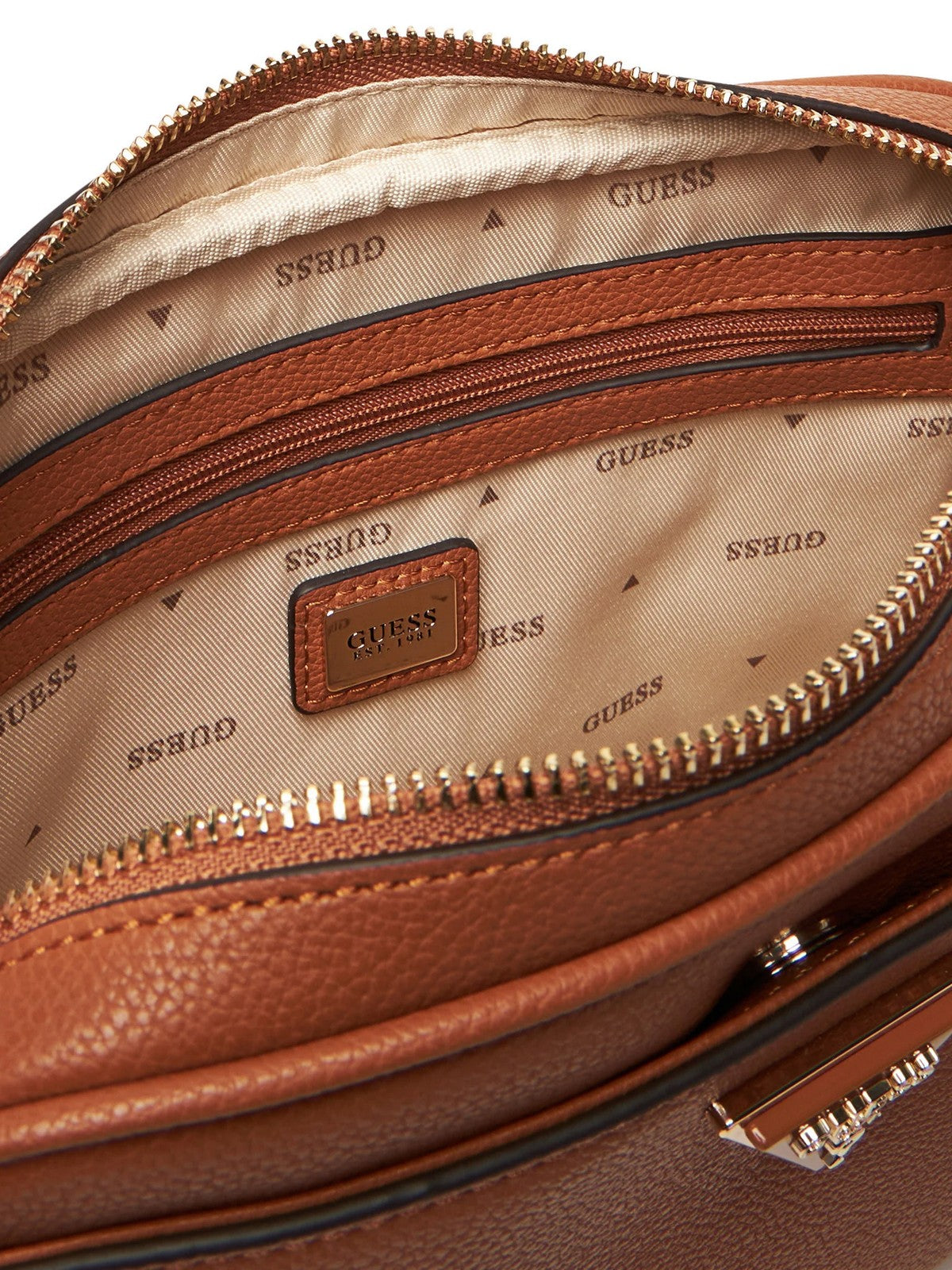 GUESS Borsa Donna MERIDIAN II CAMERA BAG HWBG69 74140 COG COGNAC