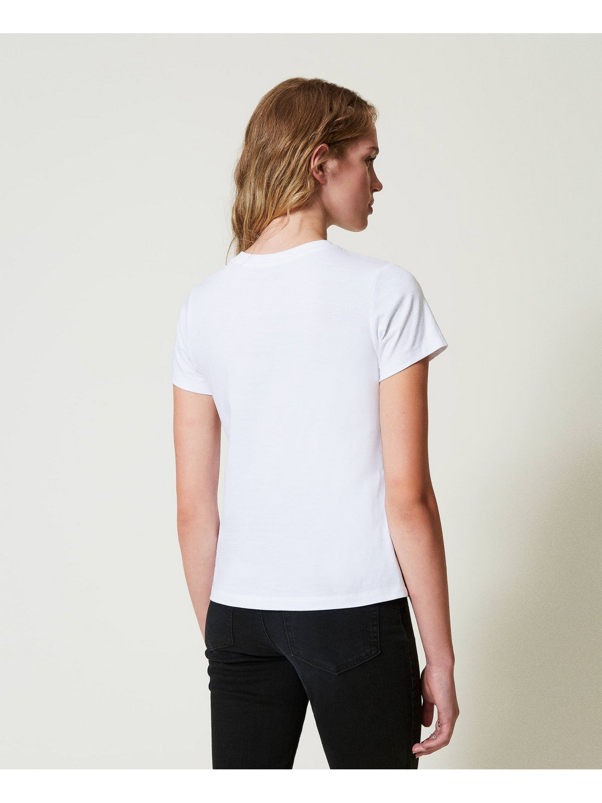 TWINSET T-Shirt e Polo Donna  242TT2290 00001 Bianco