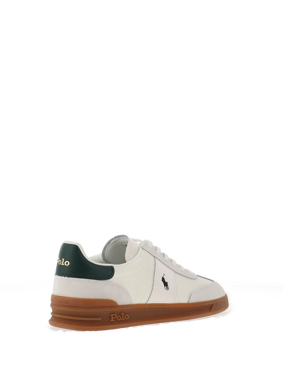 POLO RALPH LAUREN Sneaker Uomo  809P09761 001 BIANCO/COLLEGE GREEN