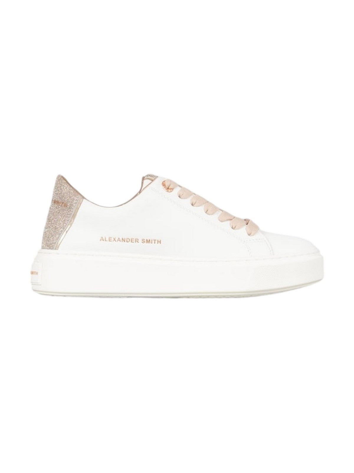 ALEXANDER SMITH Sneaker Donna LONDON WOMAN ALBALDW 8290 WGD Bianco gioboutiqueweb