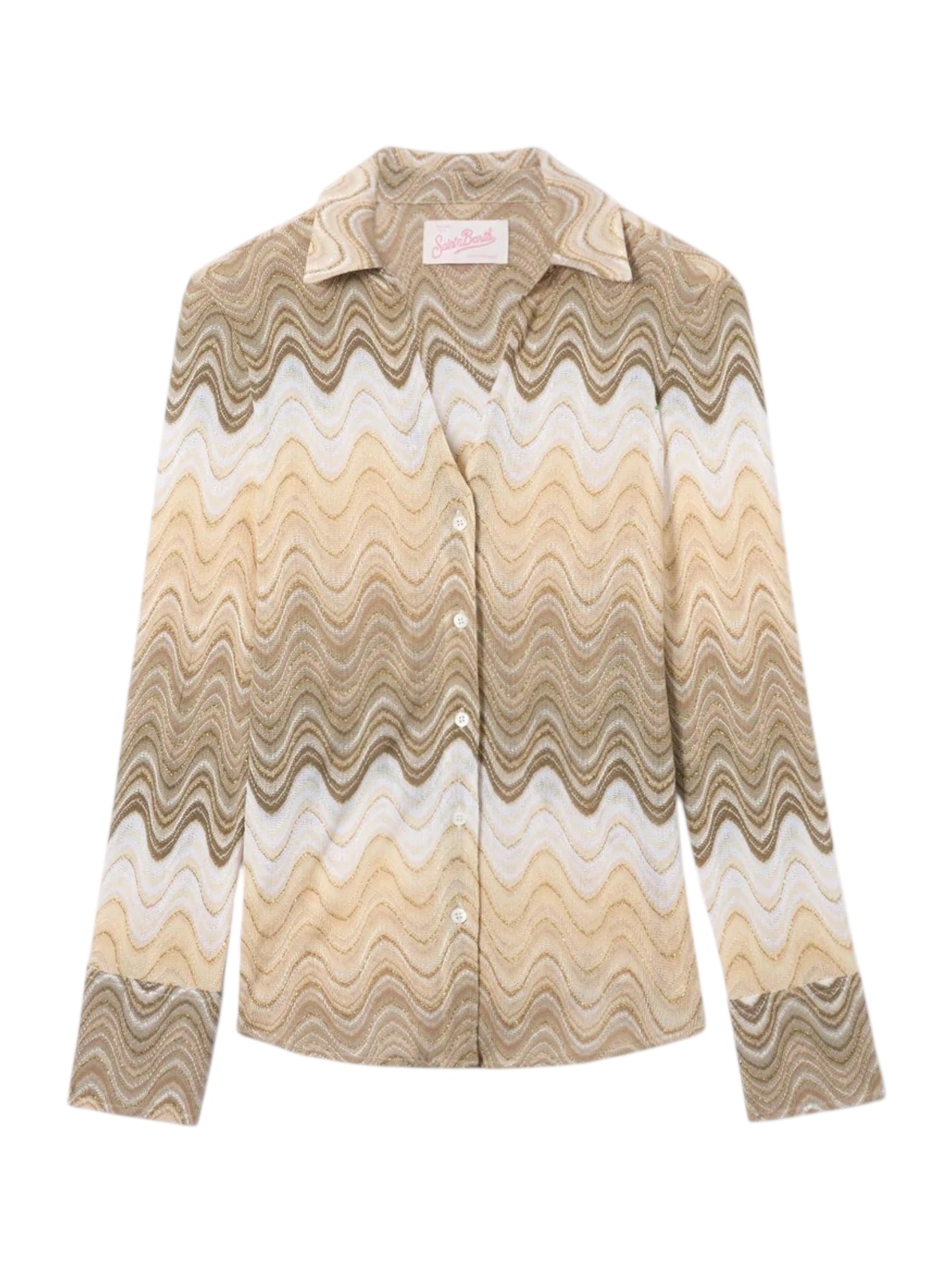 MC2 SAINT BARTH Camicia Donna  JOYS 02022L RACHEL SEA WAVE 11