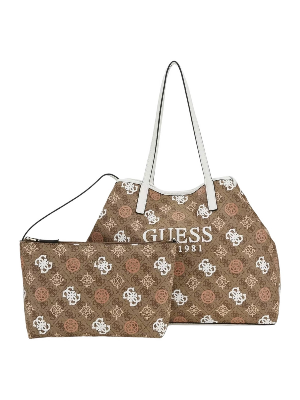 Guess Woman Bag Eliette Logo GRLFRDND HWPS93 18290 Lou Beige