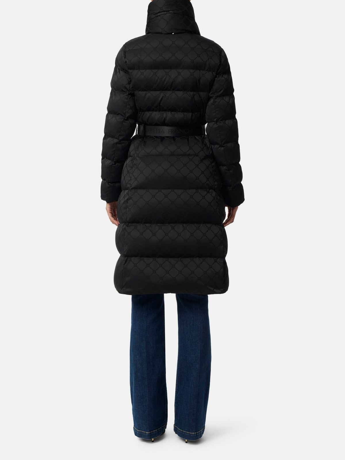 ELISABETTA FRANCHI Jacket Down Women PI84D56E2 110 Negro