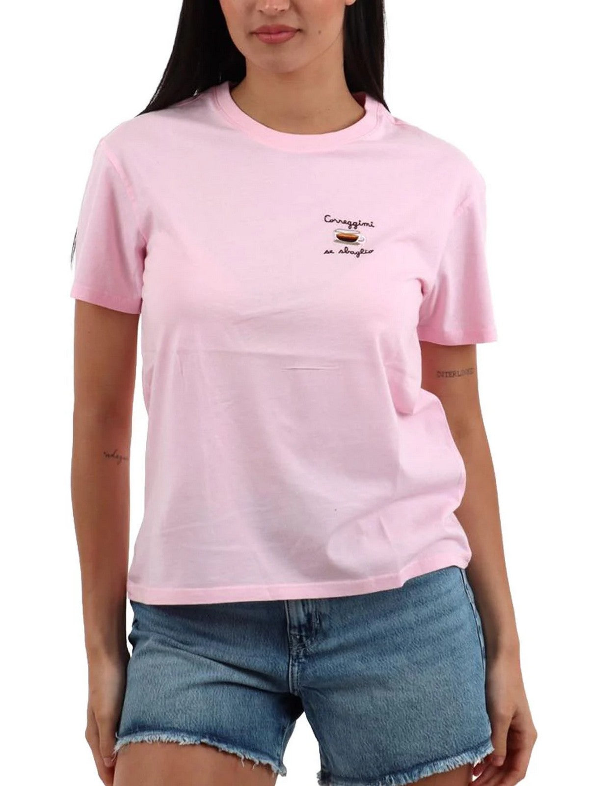 MC2 SAINT BARTH T-shirt Donna  EMILIE 09655L CORREGGIMI SBAGLIO 20 EMB