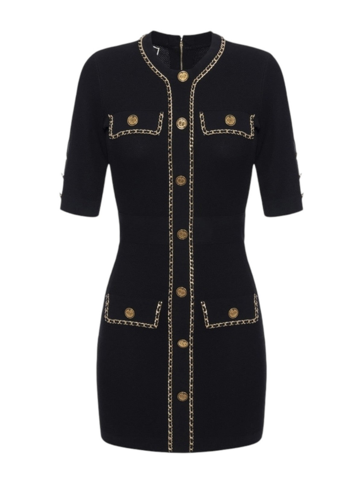 ELISABETTA FRANCHI Frau Kleid Am92b46e2 110 schwarz