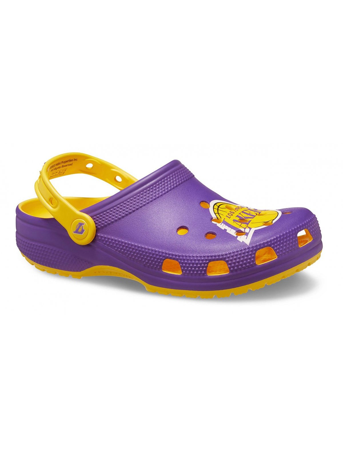 Crocs Ciabatta unisex dorosły NBA Los Angeles Lakers CLG CLG 208650 75Y Viola