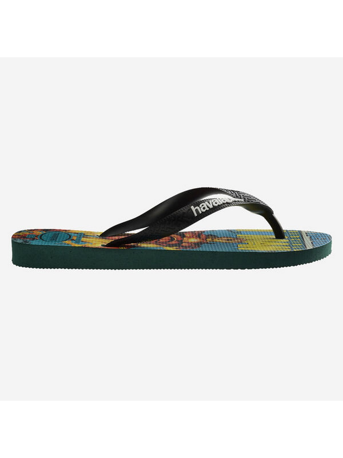 HAVAIANAS Tongs pour hommes Hav. Haut Marvel Classic 4147012.5266 Vert