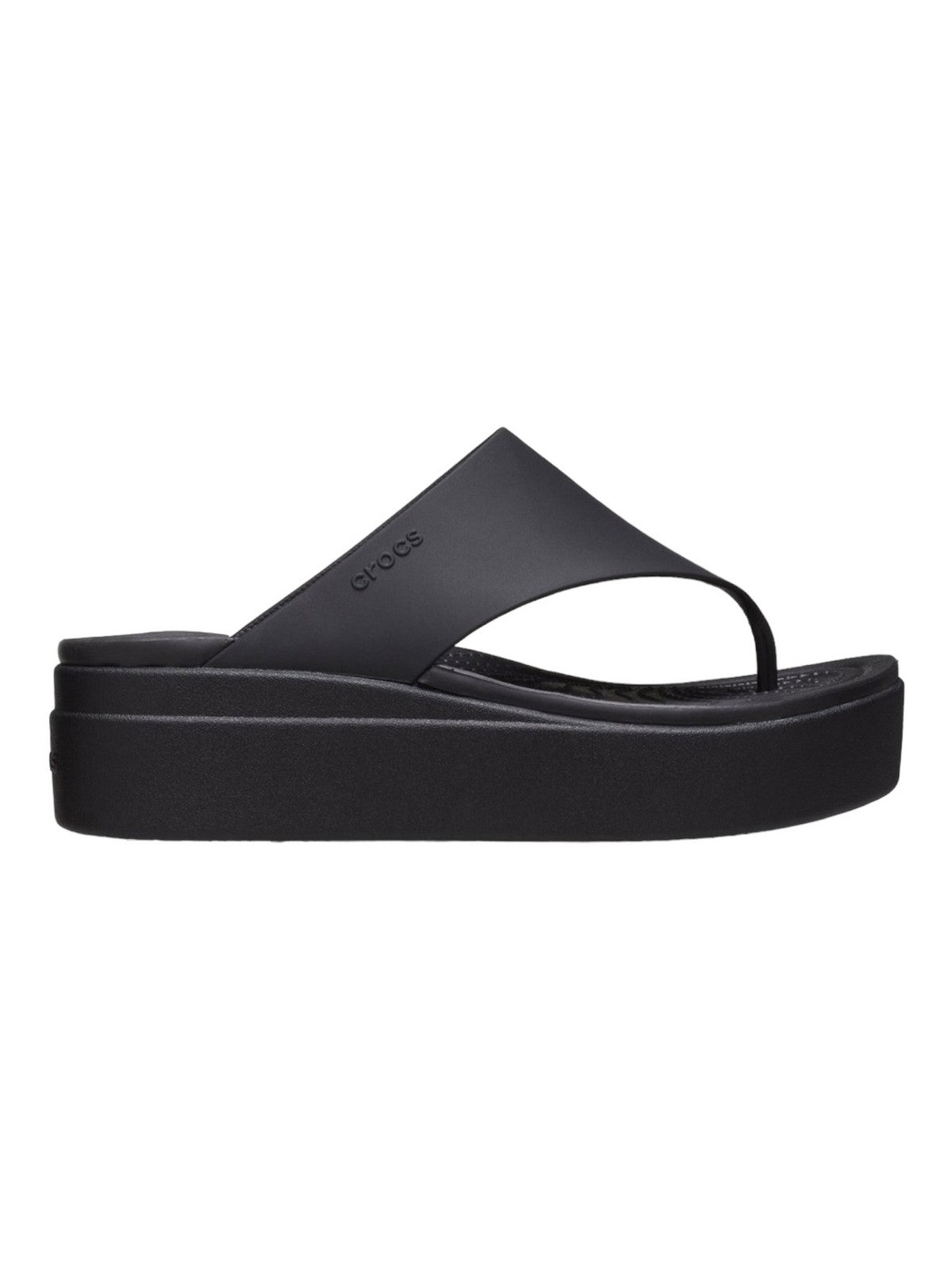 Crocs Flasse Woman Brooklyn Flip 208727 001 Negro