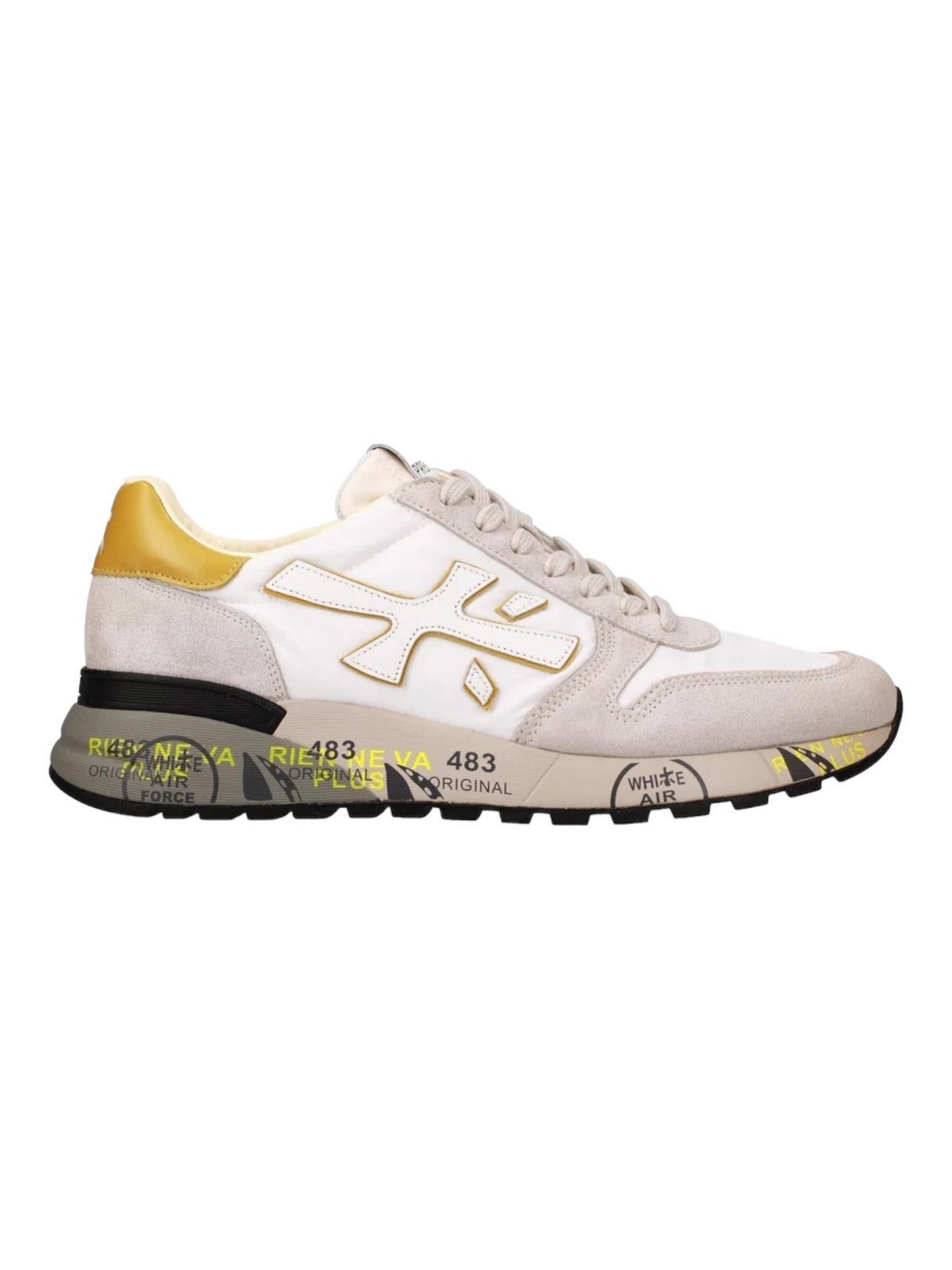 PREMIATA Baskets Homme MICK VAR 6613 Blanc