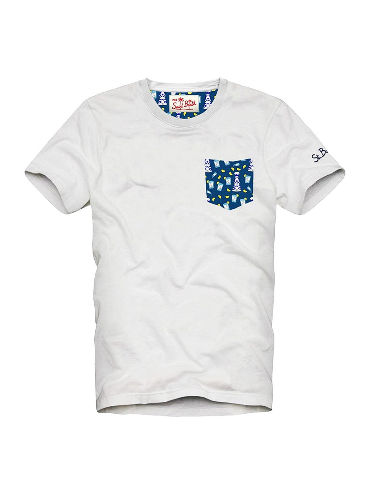 MC2 SAINT BARTH T-Shirt e Polo Uomo  BLANCHE 04224F Bianco
