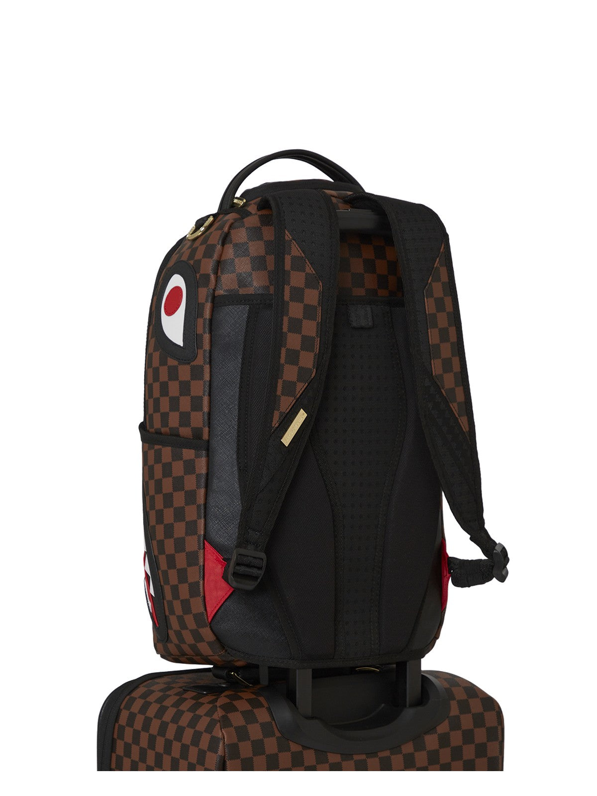 SPRAYGROUND Valigie e Trolley Uomo SAWTOOTH SHARKS IN PARIS CARRY-ON LUGGAGE 910CL270NSZ MARRONE