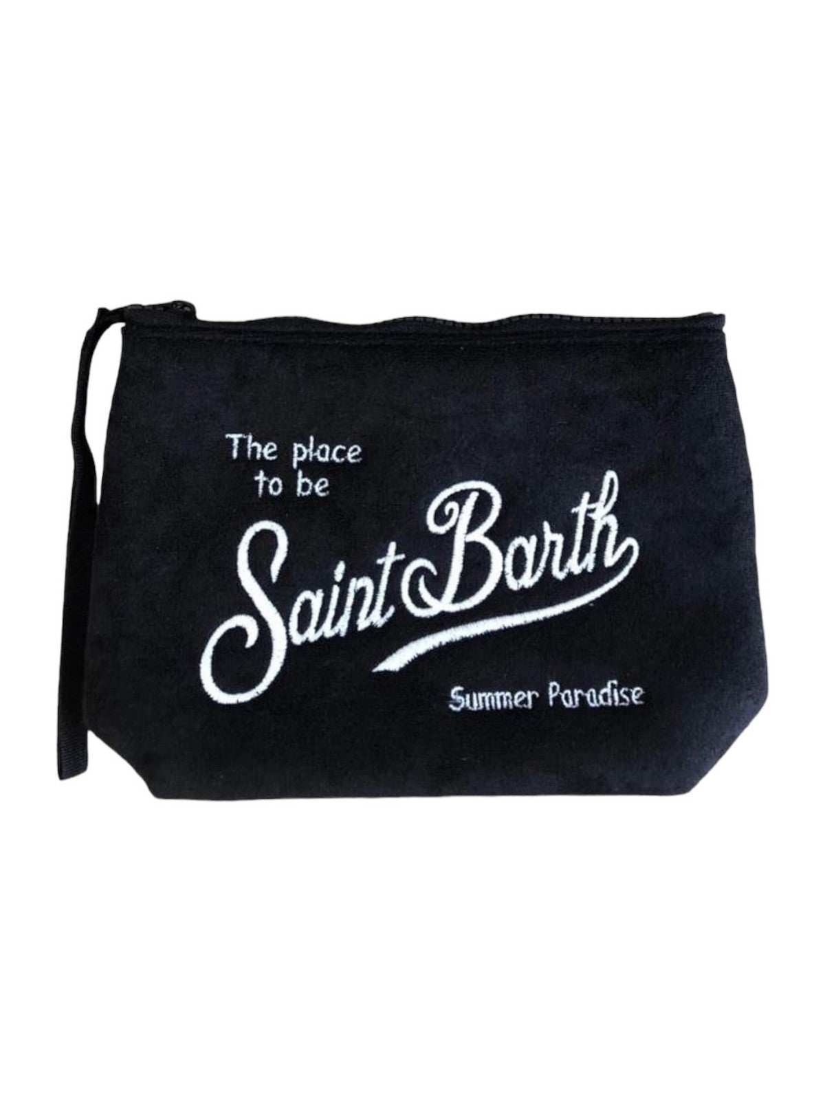 MC2 SAINT BARTH Pochette Uomo  ALINE SPONGE 03841F Nero gioboutiqueweb