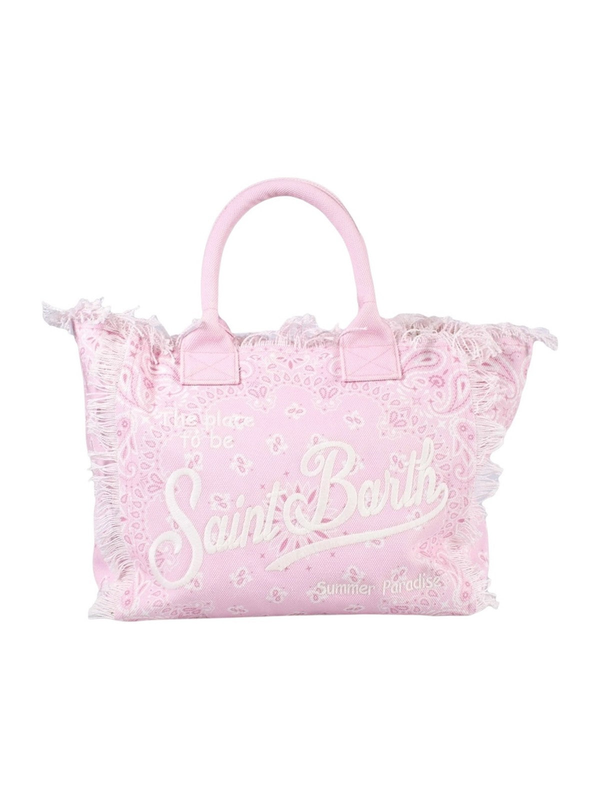 MC2 SAINT BARTH Borsa Donna  VANITY 00901L BANDANNA ROUND 20 EMB