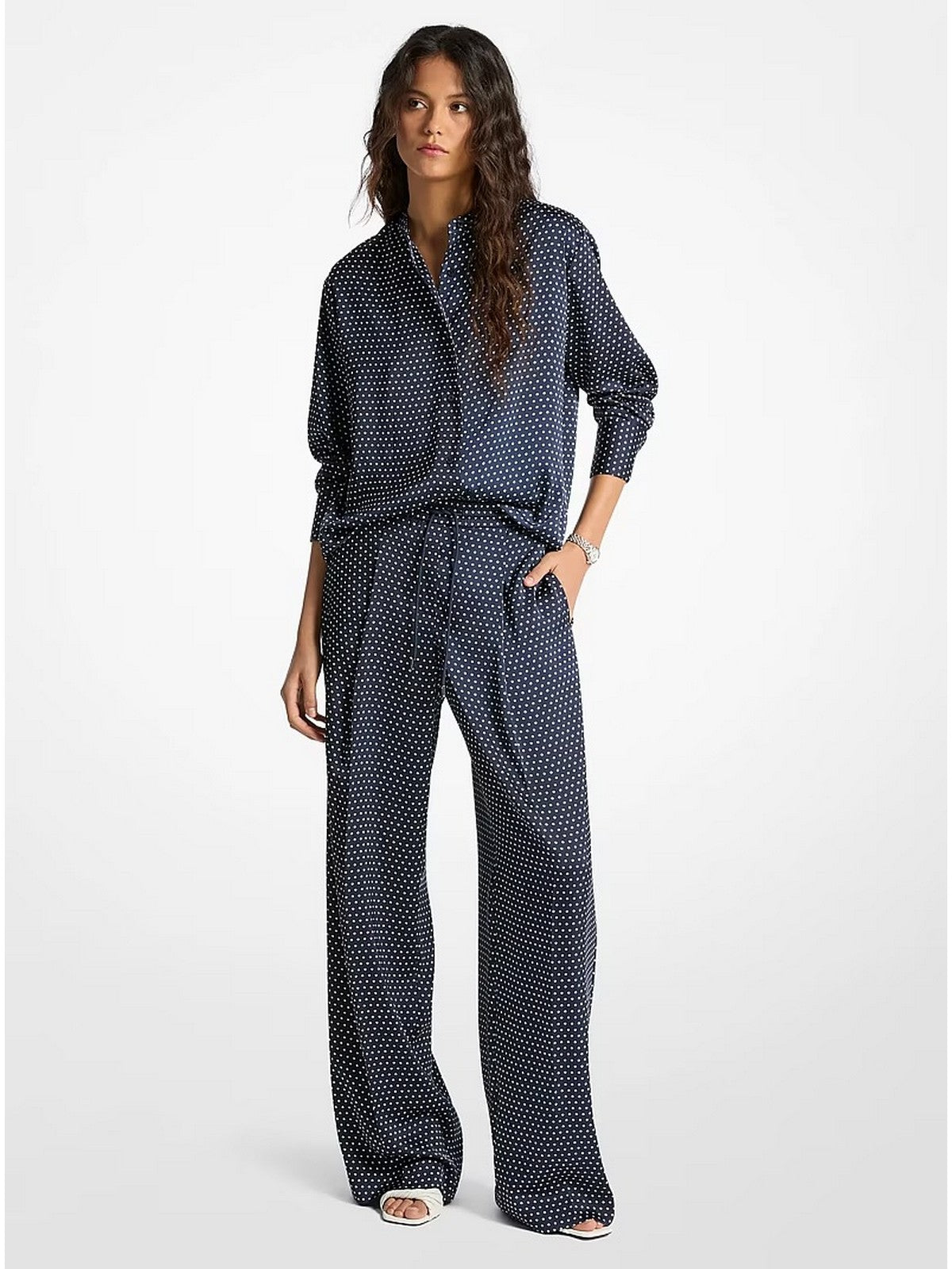 MICHAEL KORS Camicia Donna  MR640XLK9Q 409 MIDNIGHTBLUE