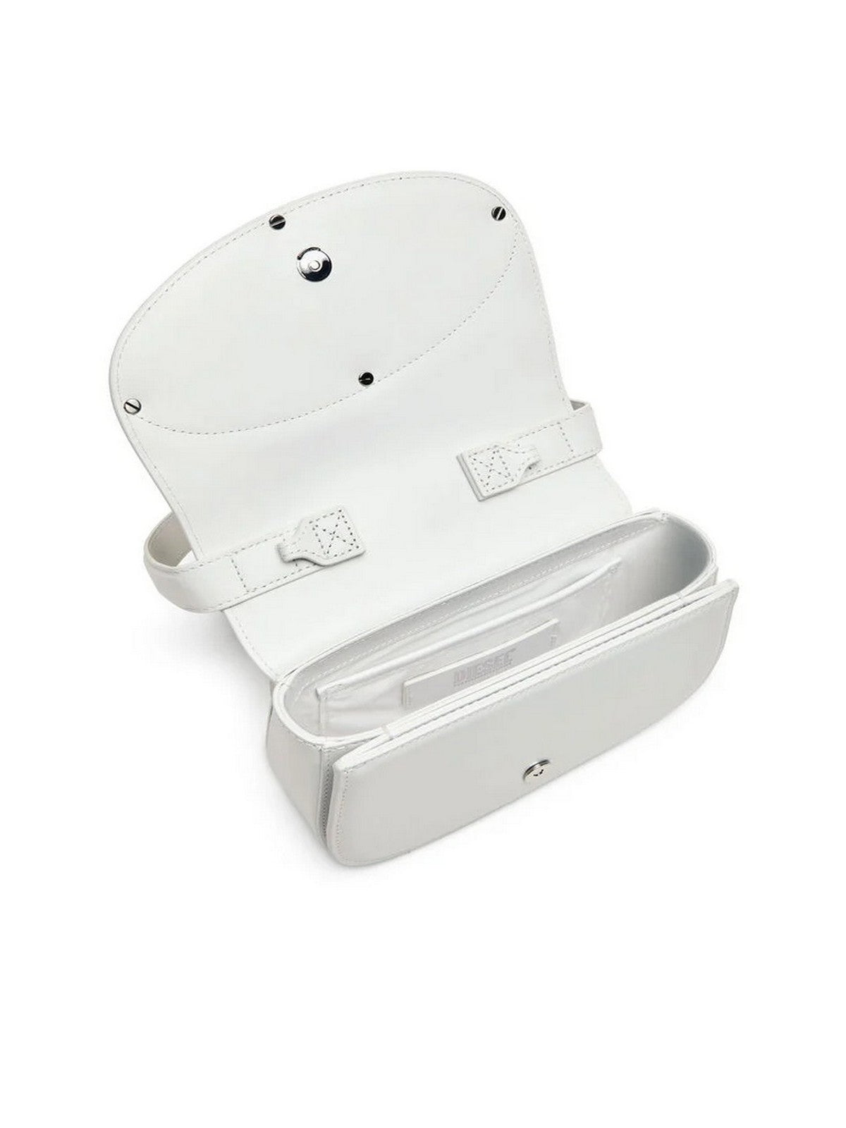 DIESEL Borsa Donna 1DR 1DR SHOULDER BAG X08396 PR818 T1003 100 - WHITE