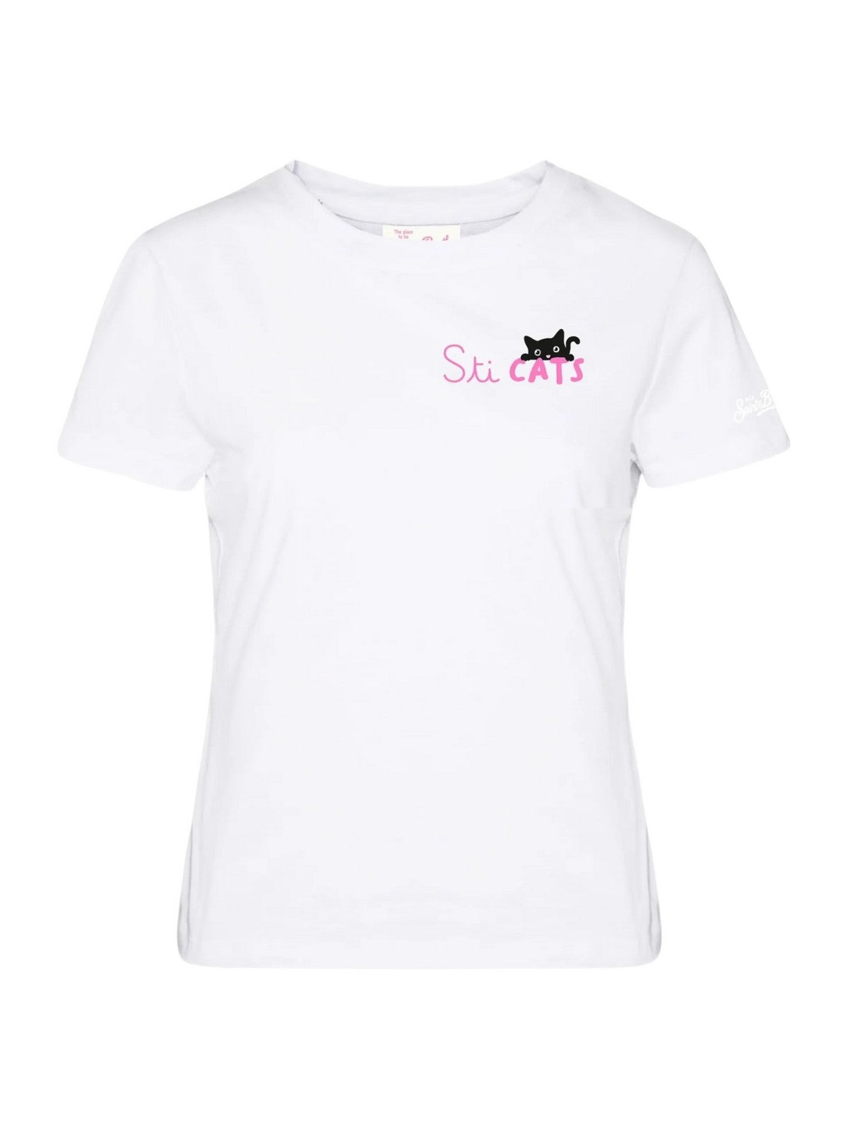 MC2 SAINT BARTH T-shirt Donna  EMILIE 09633L STI CATS 01N EMB