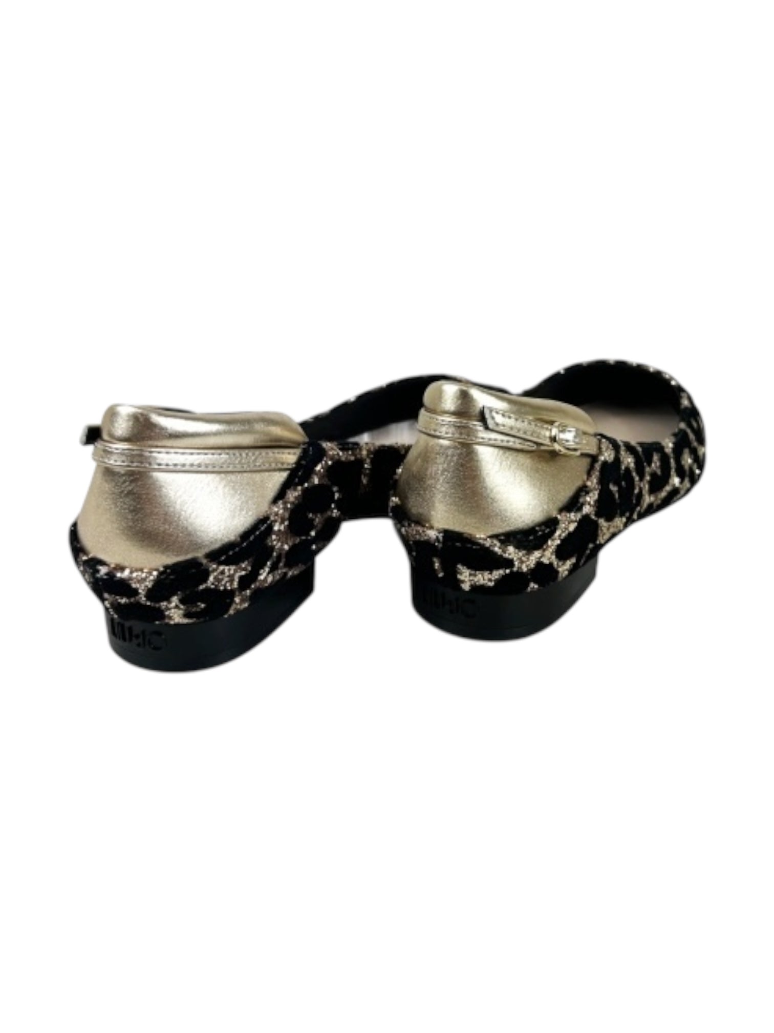 LIU JO Ballerina Donna VIVIEN 01 SF5035TX497 S3832 GLITTER/META LEOPARD/LIGHT GOLD