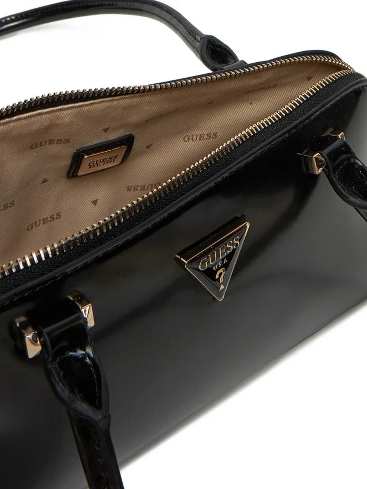 GUESS Borsa Donna ARNELA SHOULDER SATCHEL HWNG94 96080 BLA Nero gioboutiqueweb