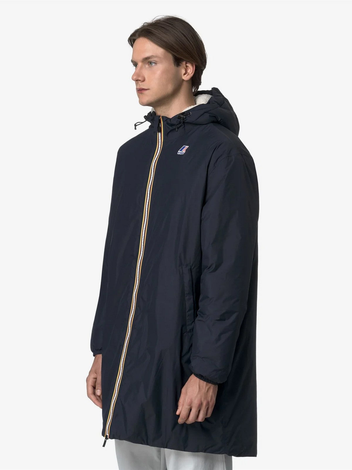 K-WAY Giubbino Uomo LE VRAI 4.0 EIFFEL EAST ORSETT K21516W K89 BLUE DEPTH