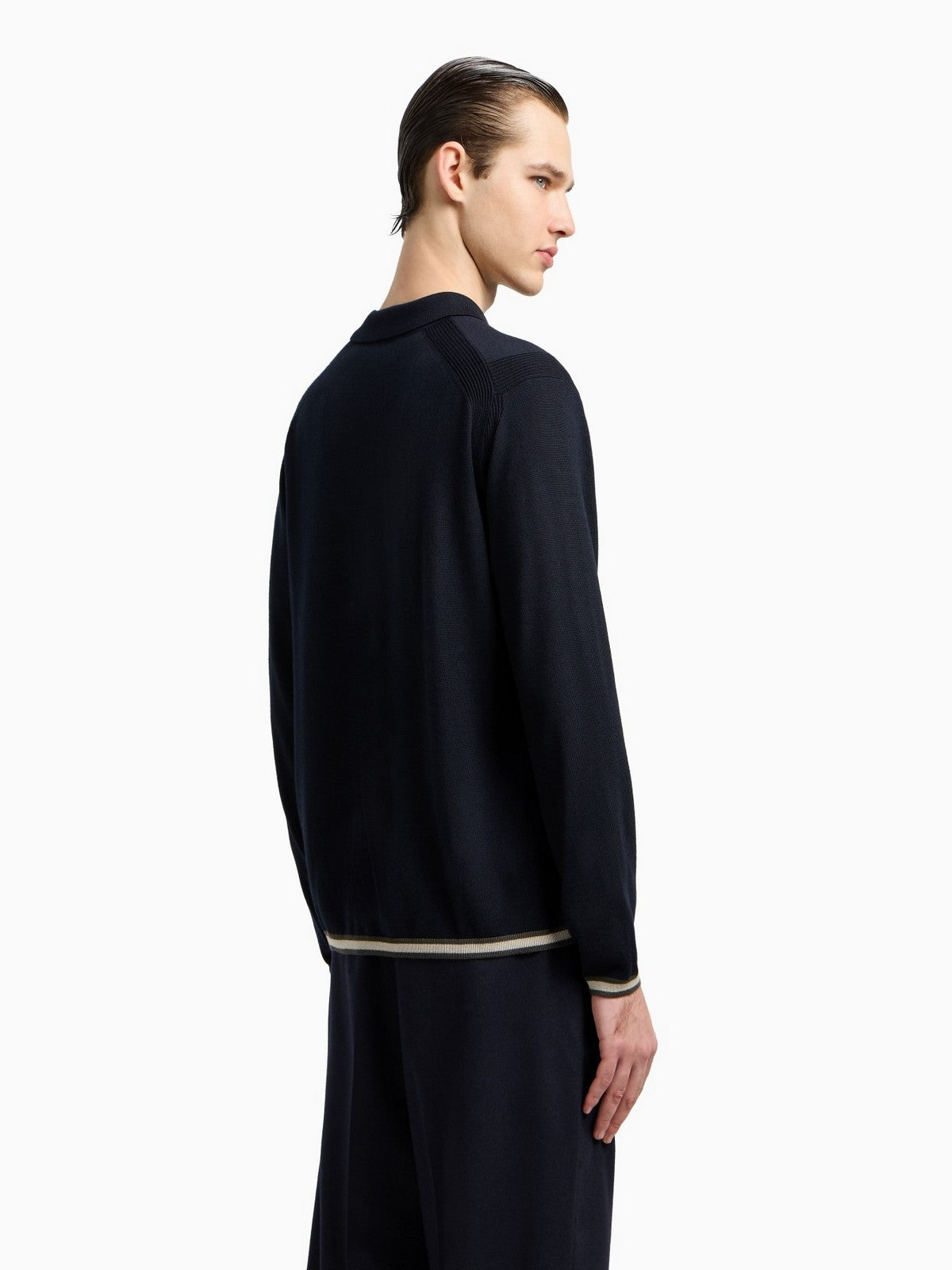 EMPORIO ARMANI Herrenpullover EM001512 AF14158 UB118 ICONIC 0920 NAVY BLUE EA