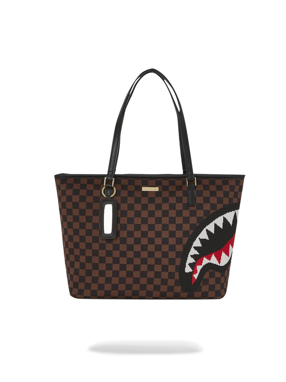 SPRAYGROUND Bolsa de mujer Knit Sharks en París 2.0 TOTE 910T6842NSZ NEGRO