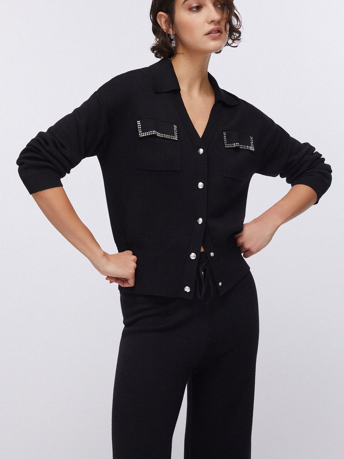 LIU JO SPORT Cardigan Donna  TA6041MS59L 22222 Nero