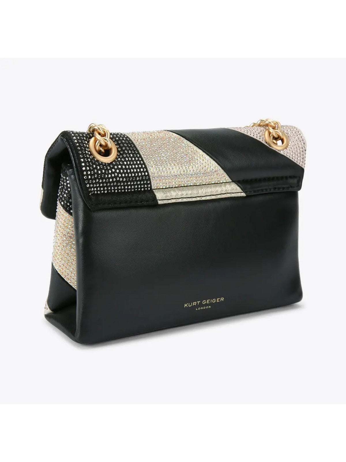 KURT GEIGER Borsa Donna MINI KENSINGTON BAG 4374309189 BLK/OTHER BLK/OTHER gioboutiqueweb