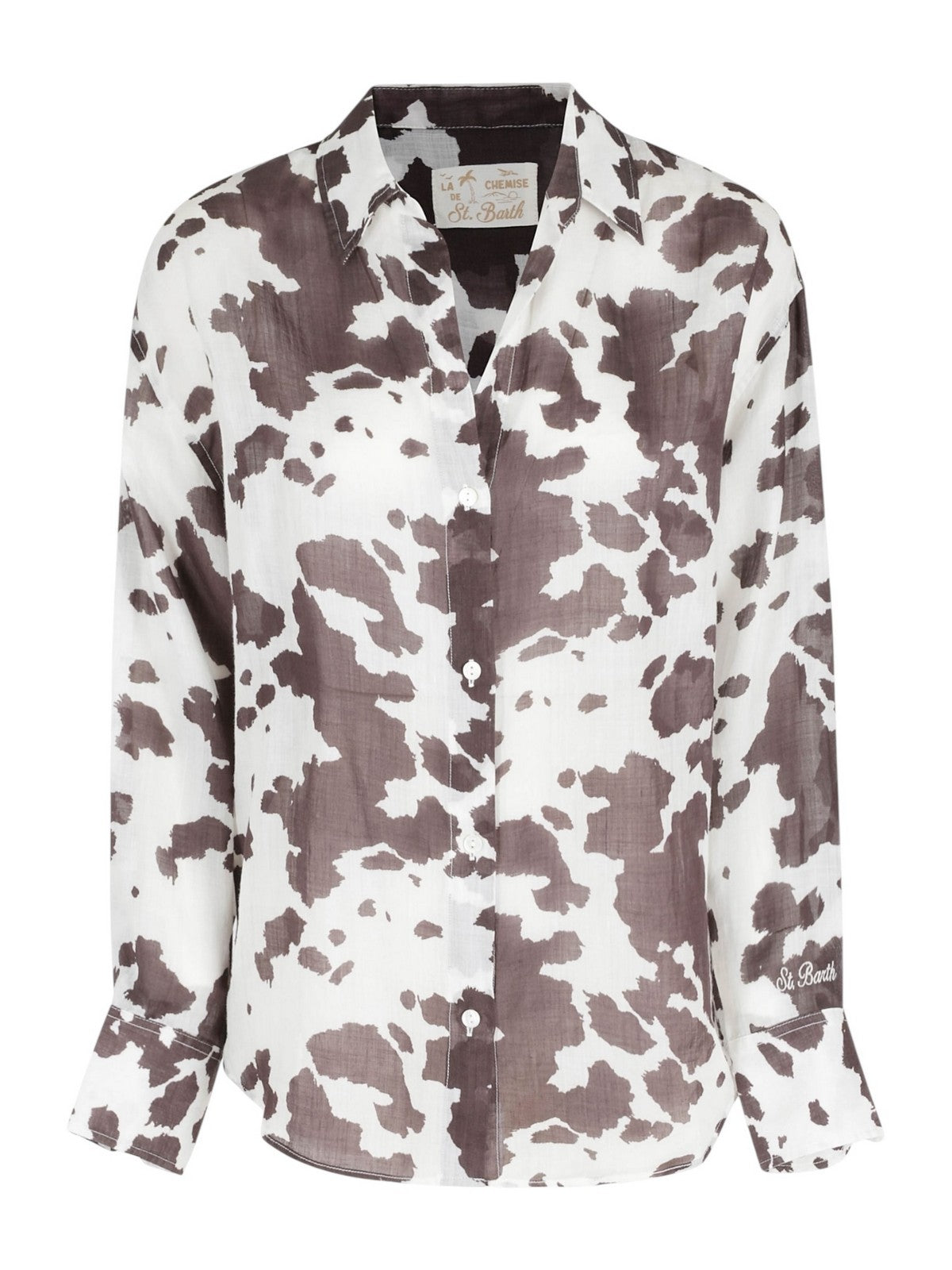 MC2 SAINT BARTH Camicia Donna  CRISTAL 01342L RAMIE COW WEST 1018
