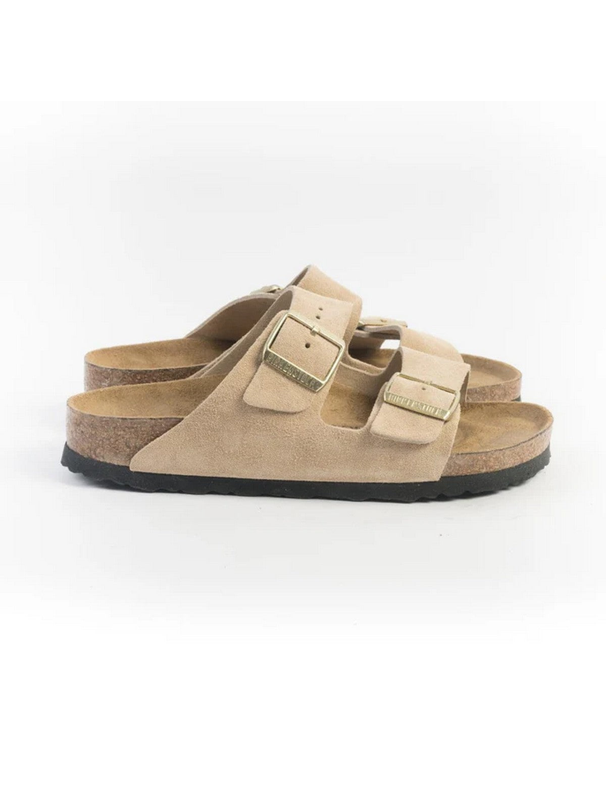 BIRKENSTOCK Sandalo Donna Arizona sandcastle, Suede Leather 1029260 Beige